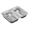 Multi Vienkartinė dėklė 2 skyrių 495/645 ml 227x178x39 mm, 6 pakeliai x 100 vnt./kartonas
