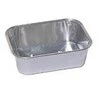 Multi Vienkartinis aliuminio padėklas 500 ml, 149x109x44 mm, tvirtas, 10 vnt. x 100 vnt./dėžutėje