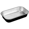 Aliuminio indas Ready2Cook 26,5x16,2x4,7 cm 1400 ml, juodas