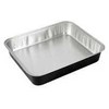 Multi Aliuminio folijos dėklas Ready2Cook 3900 ml 325x265x55 mm juodas, 100 vnt./kartoninėje dėžėje
