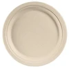 Duni Apvali lėkštė 26 cm Bagasse FF natūraliai ruda, 50 vnt./pak