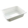 Abena Padėklas 1/2 GN C2325-1B 1 skyriaus 5100 ml L325xW265xH80 mm CPET baltas, 80 vnt./kartono