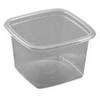 Multi Padėklas 1 skyriaus M 40–66 400 ml 100x100x65 mm APET skaidrus, 11088 vnt./dėžėje