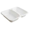 Abena Padėklas 2 skyrių 2227-2K 450/610 ml 227x178x43 mm CPET baltas, 360 vnt./kartoninėje dėžėje