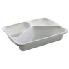 Abena 3 skyrių padėklas 2227-3F 200/285/520 ml 227x178x43 mm CPET baltas, 420 vnt./dėžėje