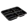 Multi Padėklas 4 skyrių 2227-4 227x178x43 mm CPET juodas OMPAK 4 vnt. x 57 vnt./kartoninė dėžė, 4 pakuotės x 57 vnt./kartoninė dėžė