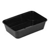 Multi Makaronų indas mikrobangų krosnelei, 650 ml, 175 x 120 x 45 mm, juodas, PP, 50 vnt./vnt. - (50 vnt.)