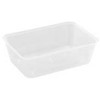 Multi Makaronų indelis 750 ml, 175 x 120 x 52 mm, mikrobangų krosnelei, skaidrus PP, 50 vnt./pak. - (50 vnt.)