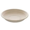 Multi BePulp apvalus padėklas 750 ml Ø209xH42 mm, pagamintas iš cukranendrių išspaudų, be PFAS, natūralus, 4 pakuotės po 75 vnt./dėžė