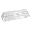 Multi Padėklas Flutes stačiakampis 800 ml, L256xW100xH66 mm, skaidrus APET, 500 vnt./kartoninė dėžė