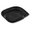 Multi Sushi dėklas Vistopac 1 skyriaus 300 ml 177x150x27 mm RPET juodas, 4 pakeliai x 125 vnt./dėžė
