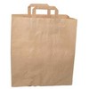 Multi Nešiojamas maišelis 22 l 320x170x350 mm 80 g Hank popierius rudas, 200 vnt./kartone