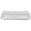 Multi-tortų dėžutė 220x110x40 mm RPET skaidri, 300 vnt./kartoninėje dėžėje