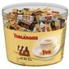 Multi Šokoladiniai „Toblerone“ saldainiai mažytėje mišinio dėžutėje 904 g. Pieniškas/baltas/juodas. Maždaug 113 vnt., 904 g/dėžutėje - (904 vnt.)