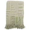 Multi Creative Collection - Velva Throw - Žalias - Recycled Cotton