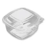 Multi Vienkartinė talpa SquarePac 500 ml 130x127x64 mm su atlenkiamu dangčiu APET skaidri, 100 vnt./pak.