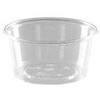 Multi Padažo indelis 80 ml Ø72x35 mm PP pusiau permatomas, 20 pakuočių x 50 vnt./kartoninė dėžė