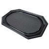 Multi Vienkartinė dėklė 36x54 cm didelis plastikinis PET juodas dangtis skirtas 73705, 10 vnt./pak. (10 vnt.)