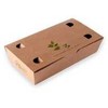 Multi [[KEEP0]] Prancūziškų bulvyčių dėžutė Nr. 15 L154xB88xH54mm popierinė su atspaudu ir dangteliu ruda, 6 vnt x 85 vnt/kartonas