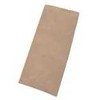 Multi Prancūziško hot dogo maišeliai 100/30x190 mm 40 g kraft neapspausdinti, rudi, 1000 vnt./kartone