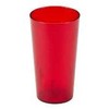 Multi Stiklinė 485 ml Ø8xH14,6 cm SAN su išoriniu raštu rubino raudonumo, 1 vnt.
