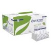 Multi Lucart Eco V formos rankšluosčių lapai 2 sluoksnių su Ecolabel ekologišku ženklu, balti, L25 x P21 x A10,5 cm, 20 pakelių x 190 vnt., 1 vnt./kartoninė dėžė