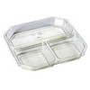 Multi Įdėklas su 3 skyreliais 280 ml, skirtas Shelfmaster Square APET, 600 vnt./kartoninėje dėžėje