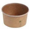 Multi Vienkartinė stiklinė 240 ml 8 oz Ø96x52mm kraft popierius PLA ruda, 20 vnt. x 50 vnt./kartonas