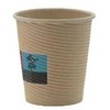 Multi Popierinis kavos puodelis Ø62xH60mm 10cl 4oz banguotas šviesiai rudas, 20 ps x 50 vnt. x 1 vienetas/kartonas