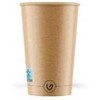Multi Popierinis kavos puodelis vienos sienelės rudas Verive 35cl (Ø90xH113mm) (20 x 50 vnt./kartonas)