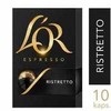 Multi L'OR Lungo Ristretto kavos kapsulės 10 kapsulių/pakuotė, stiprumas 11, 10 dėžučių x 10 vnt./kartoninė dėžė