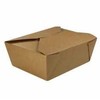 Multi Kartoninės maisto talpyklos 1 l 170/155x140/120x65 mm popierius su PE danga rudos, 300 vnt./kartone