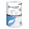 Multi Virtuviniai rankšluosčiai Lucart Strong L75, 75 m x 22,8 cm, dviejų sluoksnių, balti, 8 ritinėliai/kartonas