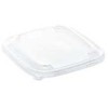 Multi Plastikiniai dangteliai 175x175x17 mm RPET permatomi bagaso dėklui 750 ml 6 vnt. x 50 vnt./kartoninėje dėžėje