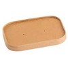 Multi Vienkartiniai Catersource indai, skirti 125461/125462/125463/124816, 178x129x40 mm popieriniai su PE, rudi, 12 pakuočių x 25 vnt./kartonas