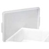 Multi Plastikinio konteinerio dangtis CB 23 l 420x320x10 mm HDPE natūralus vnt