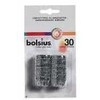 Bolsius Žvakių laikikliai su įvore Ø15xH15mm aliuminis, 30 vnt./pak.