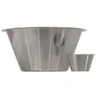 Multi Maišymo dubuo 4 l Ø27x13,5 cm kūginis aukštas modelis plieno, 10 vnt./pak