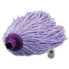 „Multi Mop“ siūlų/apvali šluostė mini „Mery Micro“ 200 g mikropluošto su šešiakampiais siūlais violetinė drėgna, 1 vnt.