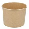 Multi Popierinis puodelis Verive soup-to-go 350 ml / 12 oz Ø96 x 69 mm popierius/PLA rudos spalvos kraft, 20 vnt. x 50 vnt./kartono