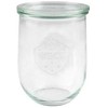 Weck patento stiklas Tulip 1062 ml Ø10.8x14.7 cm be dangtelio, stiklas, 20 vnt./dėžėje