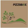 Multi Picos dėžutė TWK/242/E Modelis C I24xP24xA3cm ruda su spauda Pizzabox, 100 vnt./kartonas
