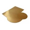 Multi Vienkartinė maisto talpa Plano 400x600 mm auksinė, skirta 7096-50, 50 vnt./kartono