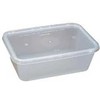 Multi Plastikinis padėklas 750 ml 120x175x58 mm permatomas makaronų dubenėlis su dangteliu, 250 vnt. dėžėje