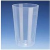 Multi Plastikinis puodelis 30 cl Ø78 mm H118 mm PP pusiau permatomas, 20 vnt. x 25 vnt./kartoninė dėžė