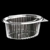 Multi Vienkartinė stiklinė Catersource 1000 ml, permatoma RPET, ovali, 145x190x82 mm, 100 vnt./dėžėje (4x100)