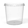 Multi Plastbæger Handy-Safe 1170 ml Ø132xH128 mm PP Klar, 200 vnt./ps - (200 vnt.)