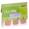 Multi Elastinis pleistras QuickFix papildymas sieniniam dozatoriui 75x25mm, 6 pakeliai x 45 vnt./pak. (45 vnt.)