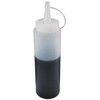 Multi Plastikinis butelis 200 ml Ø5x18 cm su snapeliu/sraigtiniu dangteliu, skaidrus, 12 vnt./pak.
