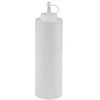 Multi Plastic bottle 700 ml Ø7x24 cm with spout/screw cap, clear (pc)